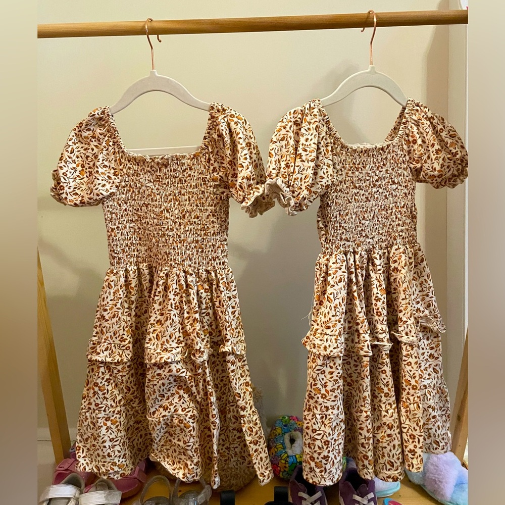 Btween Floral Girls Dress